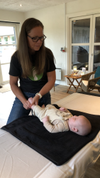 Zoneterapi for baby i Nørup